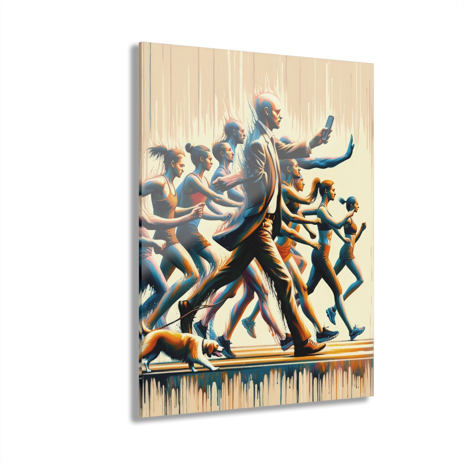 Urban Movement Disconnect Acrylic Prints (French Cleat Hanging) - ATUH.ART