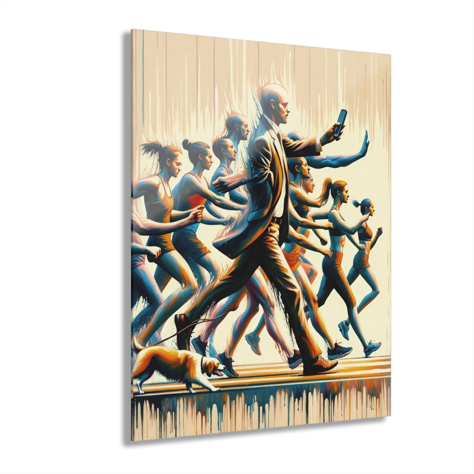Urban Movement Disconnect Acrylic Prints (French Cleat Hanging) - ATUH.ART