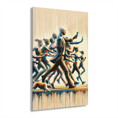 Urban Movement Disconnect Acrylic Prints (French Cleat Hanging) - ATUH.ART