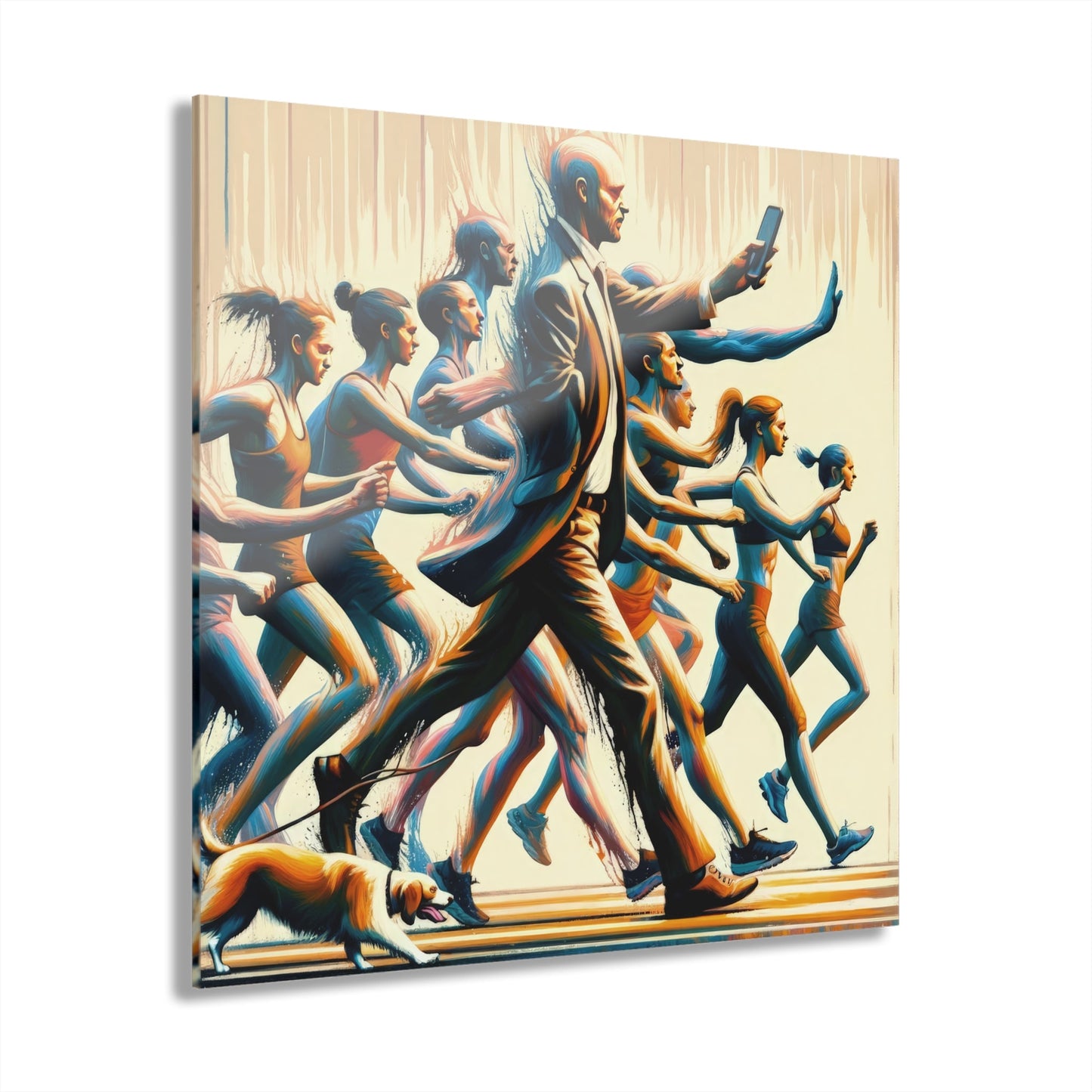 Urban Movement Disconnect Acrylic Prints (French Cleat Hanging) - ATUH.ART