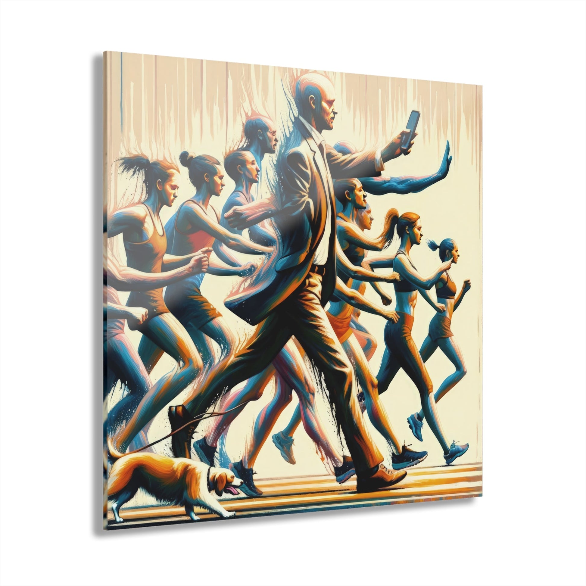 Urban Movement Disconnect Acrylic Prints (French Cleat Hanging) - ATUH.ART