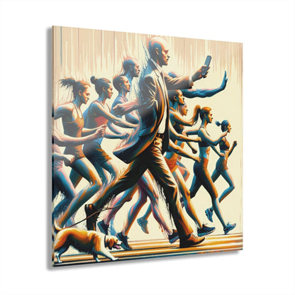 Urban Movement Disconnect Acrylic Prints (French Cleat Hanging) - ATUH.ART