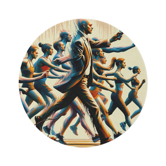 Urban Movement Disconnect Round Rug - ATUH.ART