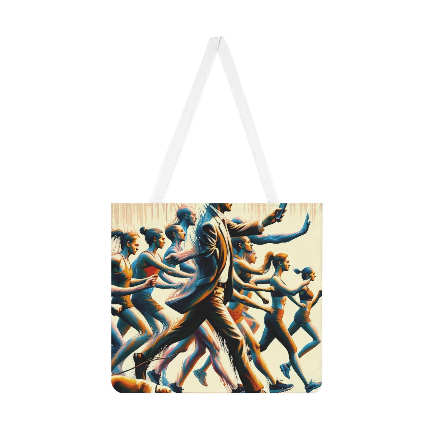 Urban Movement Disconnect Shoulder Tote Bag (AOP) - ATUH.ART