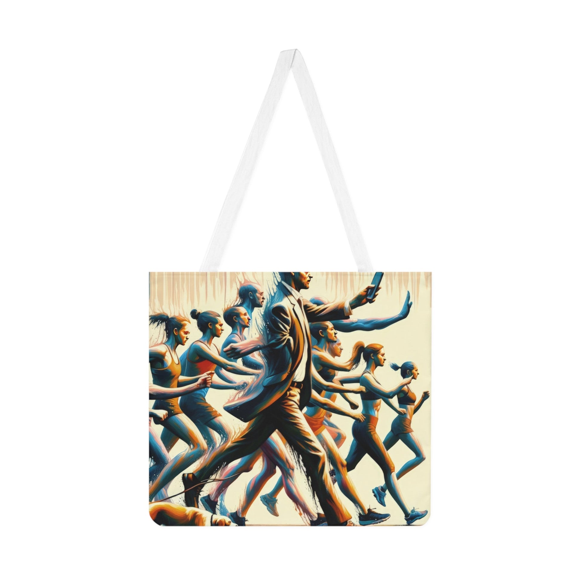 Urban Movement Disconnect Shoulder Tote Bag (AOP) - ATUH.ART