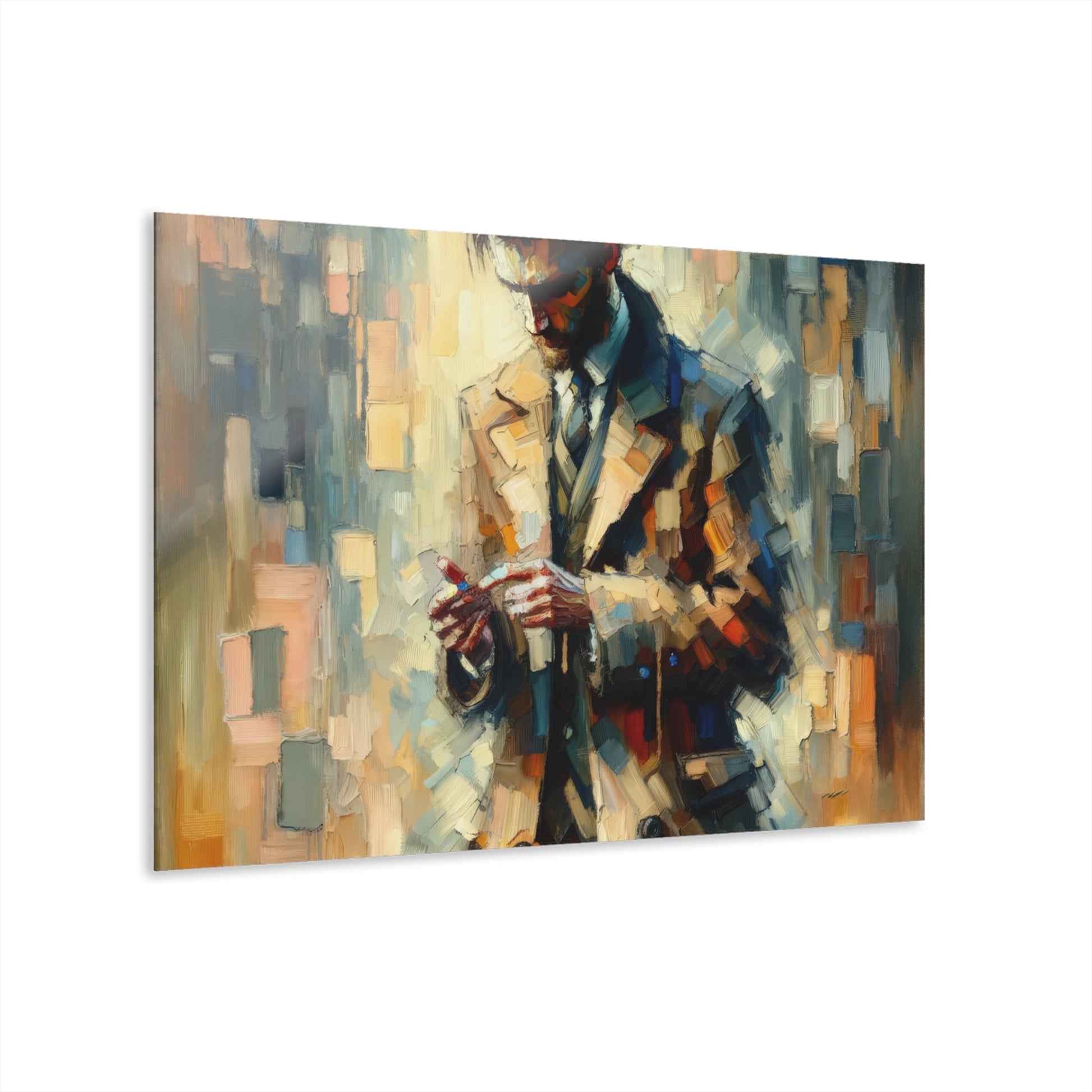 Urban Tachism Encounter Acrylic Prints (French Cleat Hanging) - ATUH.ART