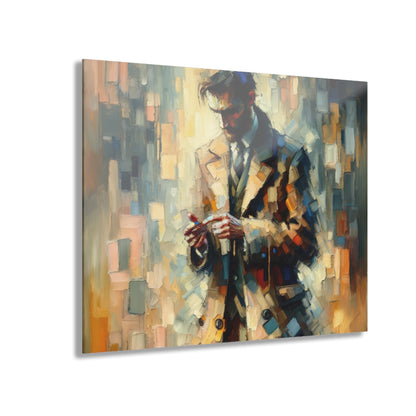 Urban Tachism Encounter Acrylic Prints (French Cleat Hanging) - ATUH.ART