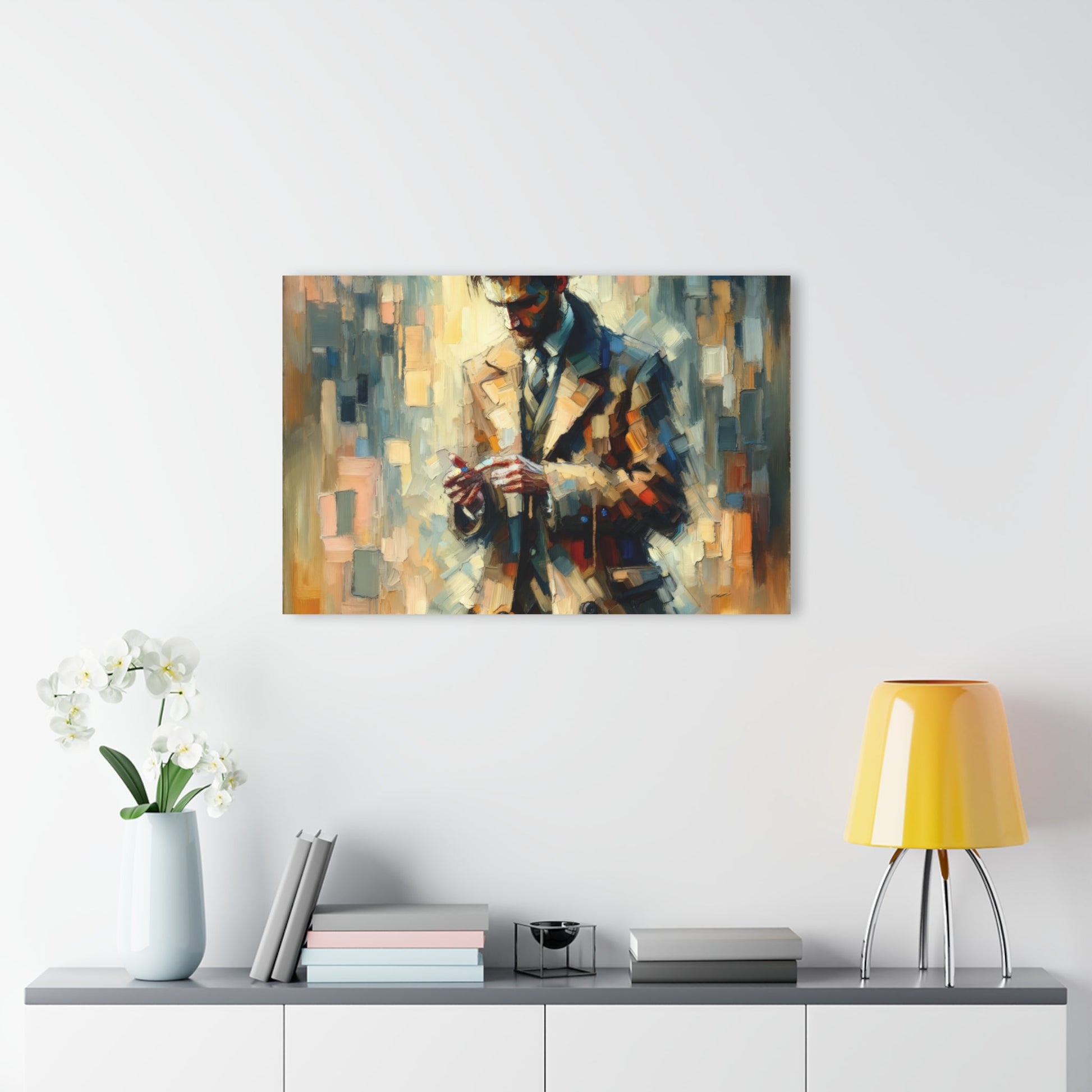 Urban Tachism Encounter Acrylic Prints (French Cleat Hanging) - ATUH.ART