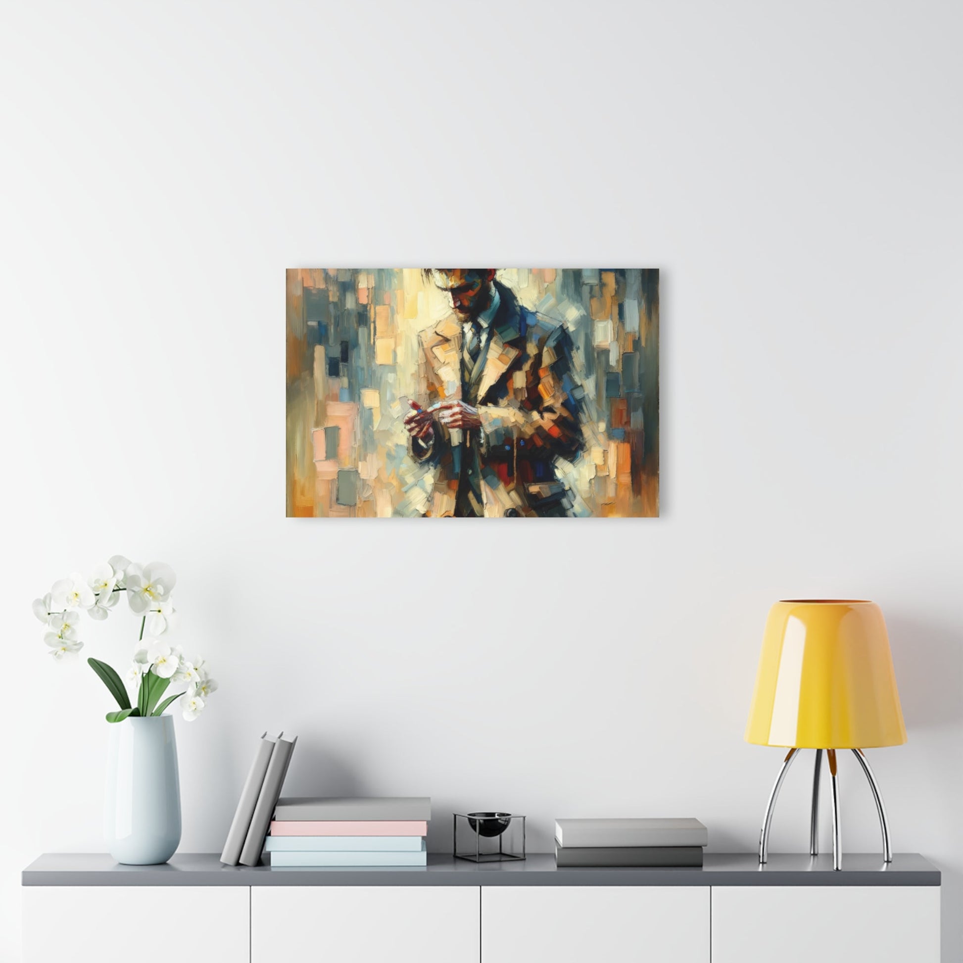 Urban Tachism Encounter Acrylic Prints (French Cleat Hanging) - ATUH.ART