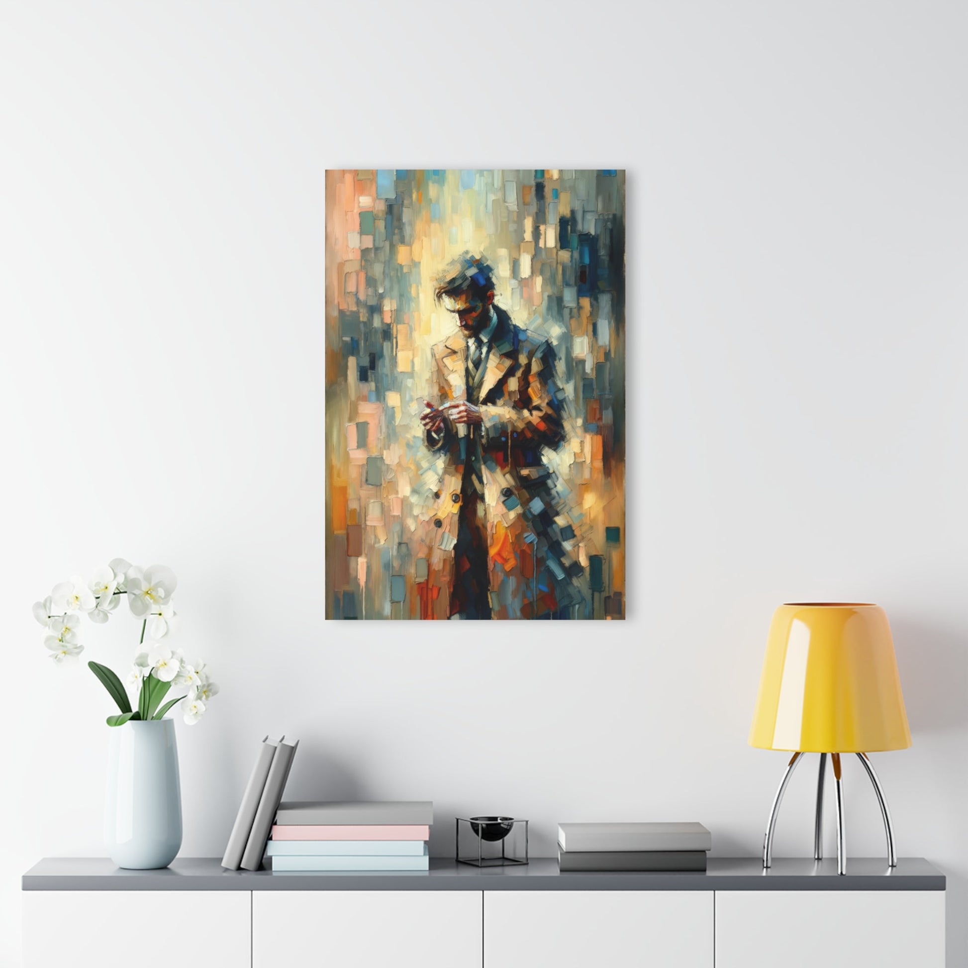 Urban Tachism Encounter Acrylic Prints (French Cleat Hanging) - ATUH.ART