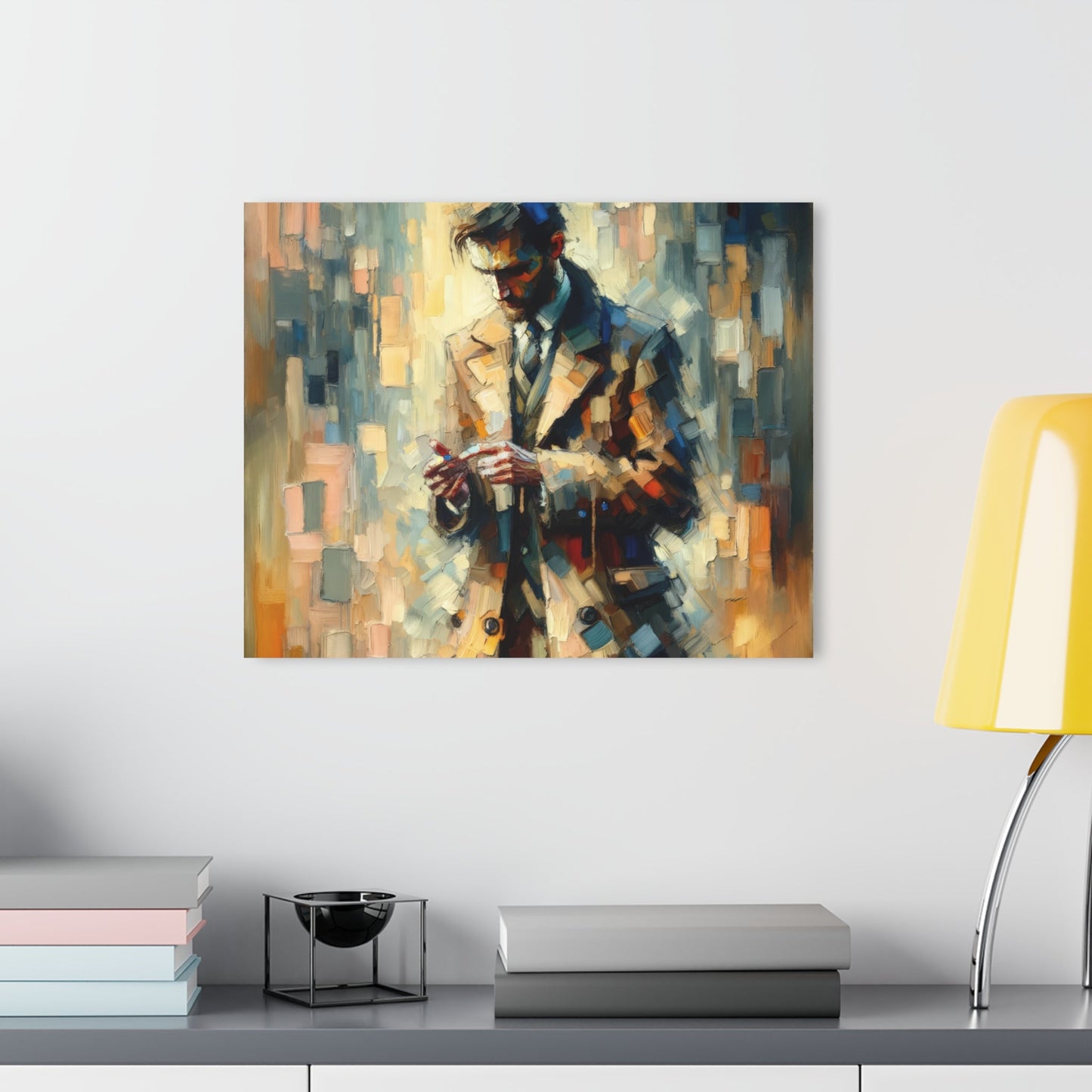 Urban Tachism Encounter Acrylic Prints (French Cleat Hanging) - ATUH.ART