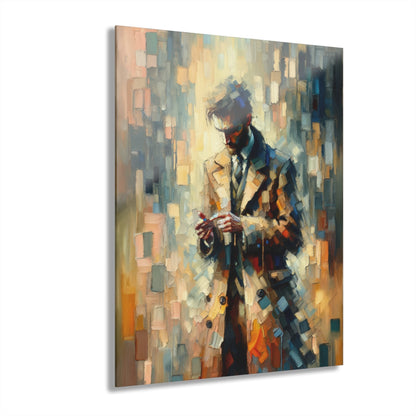 Urban Tachism Encounter Acrylic Prints (French Cleat Hanging) - ATUH.ART