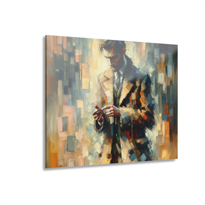 Urban Tachism Encounter Acrylic Prints (French Cleat Hanging) - ATUH.ART