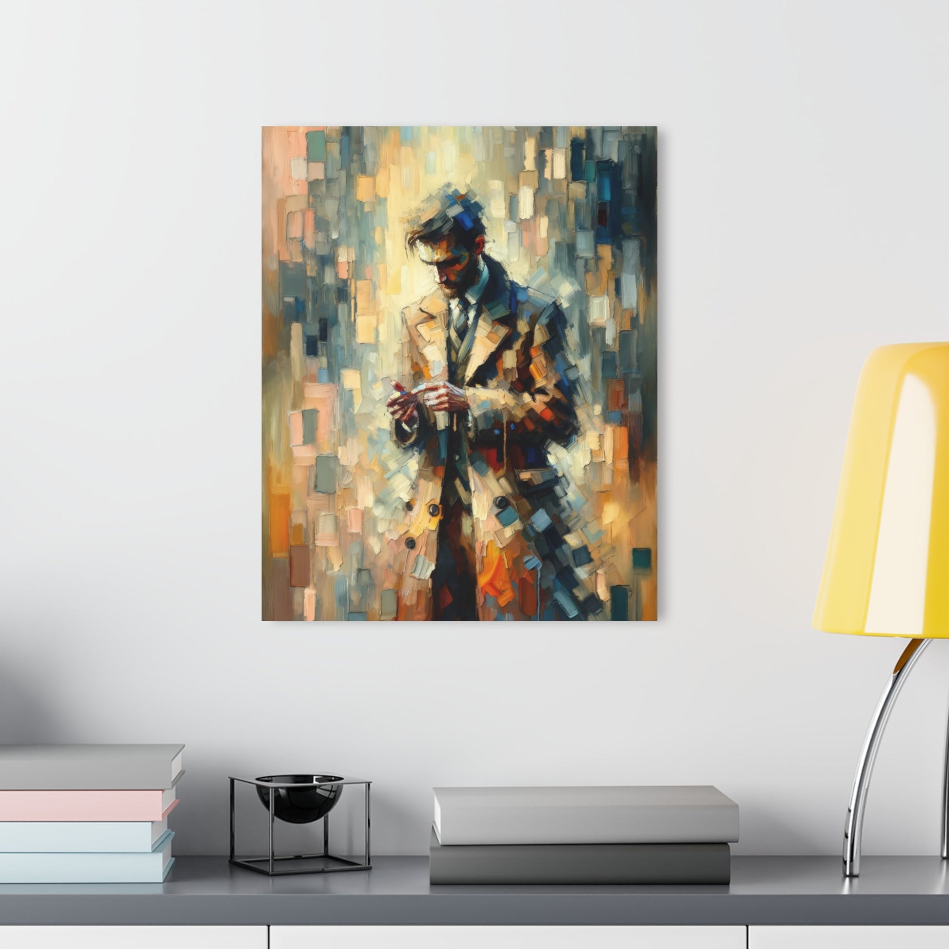 Urban Tachism Encounter Acrylic Prints (French Cleat Hanging) - ATUH.ART