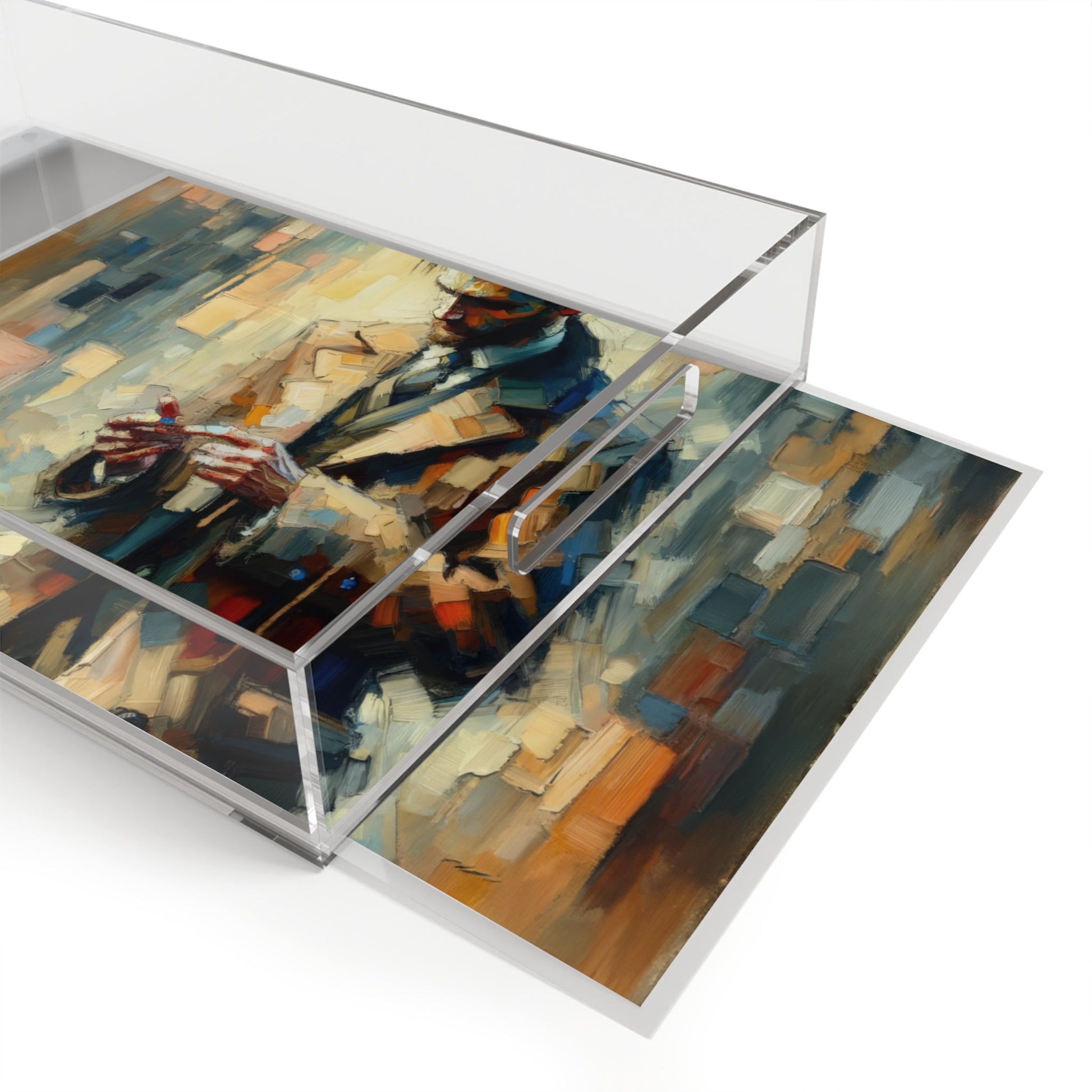 Urban Tachism Encounter Acrylic Serving Tray - ATUH.ART