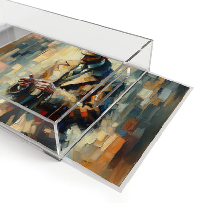 Urban Tachism Encounter Acrylic Serving Tray - ATUH.ART