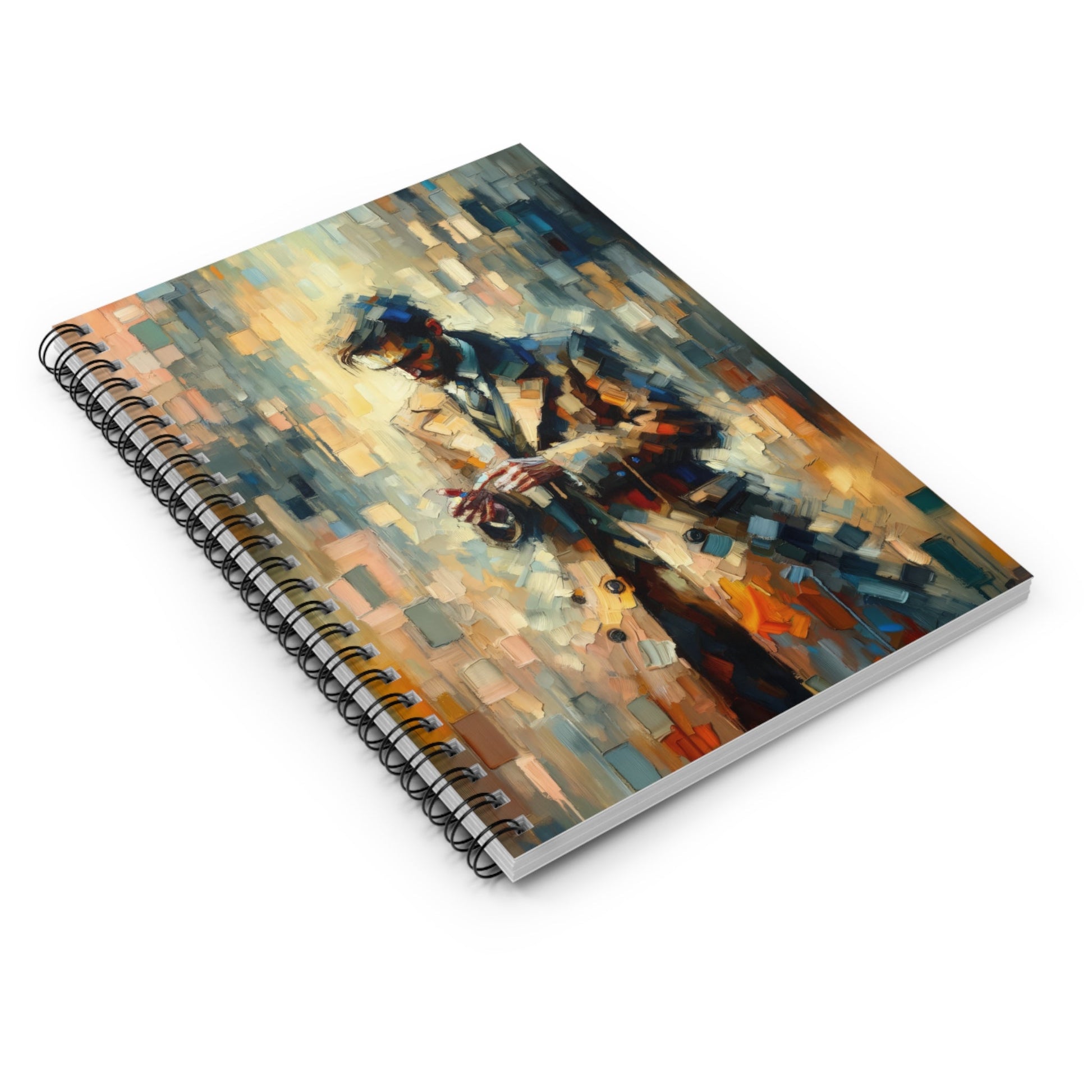 Urban Tachism Encounter Spiral Notebook - Ruled Line - ATUH.ART