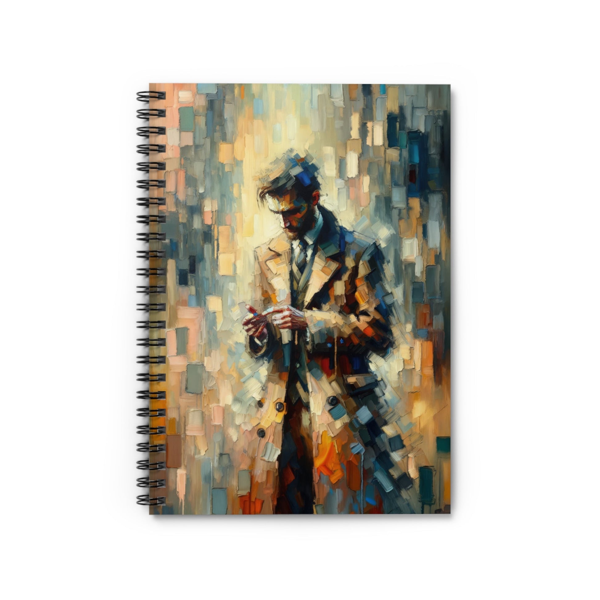 Urban Tachism Encounter Spiral Notebook - Ruled Line - ATUH.ART