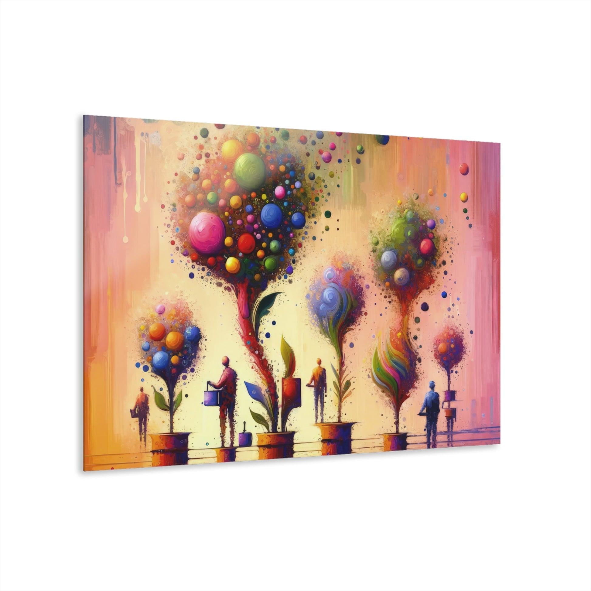 Vibrant Digital Arboriculture Acrylic Prints (French Cleat Hanging) - ATUH.ART
