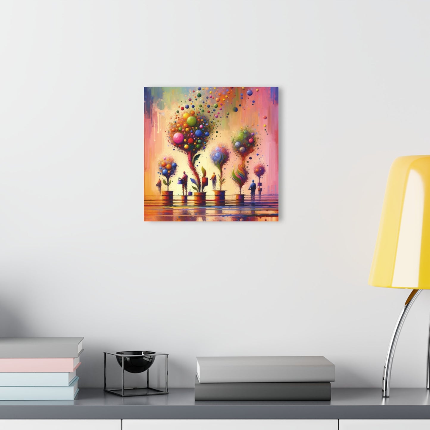 Vibrant Digital Arboriculture Acrylic Prints (French Cleat Hanging) - ATUH.ART