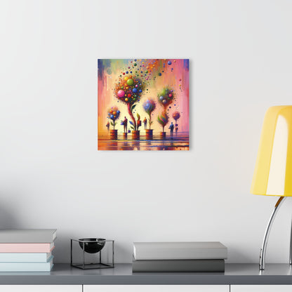 Vibrant Digital Arboriculture Acrylic Prints (French Cleat Hanging) - ATUH.ART