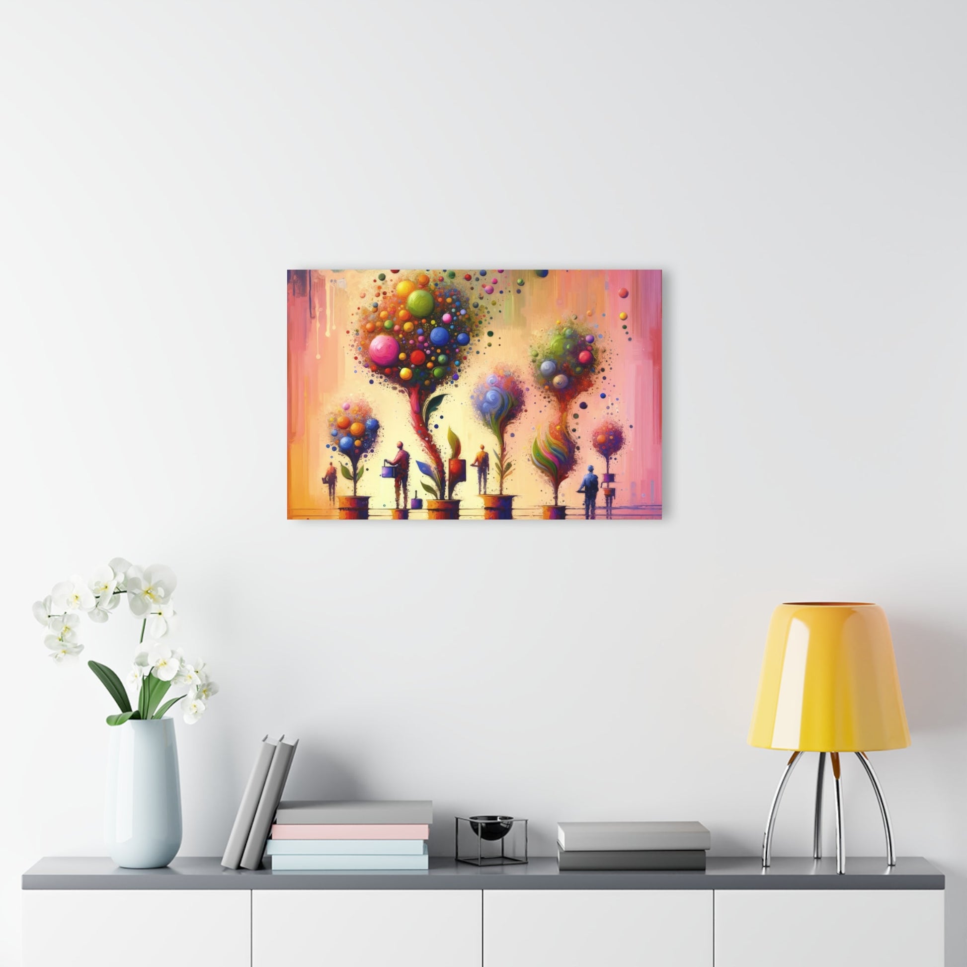 Vibrant Digital Arboriculture Acrylic Prints (French Cleat Hanging) - ATUH.ART