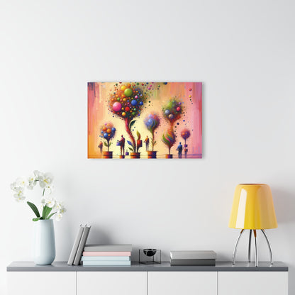 Vibrant Digital Arboriculture Acrylic Prints (French Cleat Hanging) - ATUH.ART