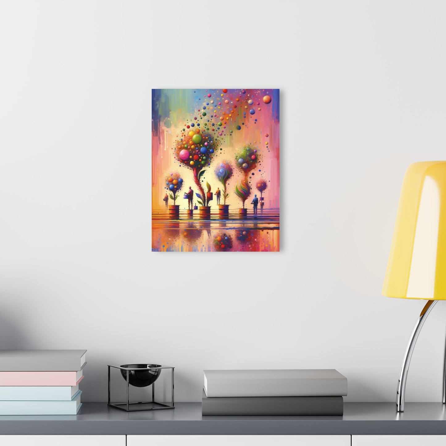 Vibrant Digital Arboriculture Acrylic Prints (French Cleat Hanging) - ATUH.ART