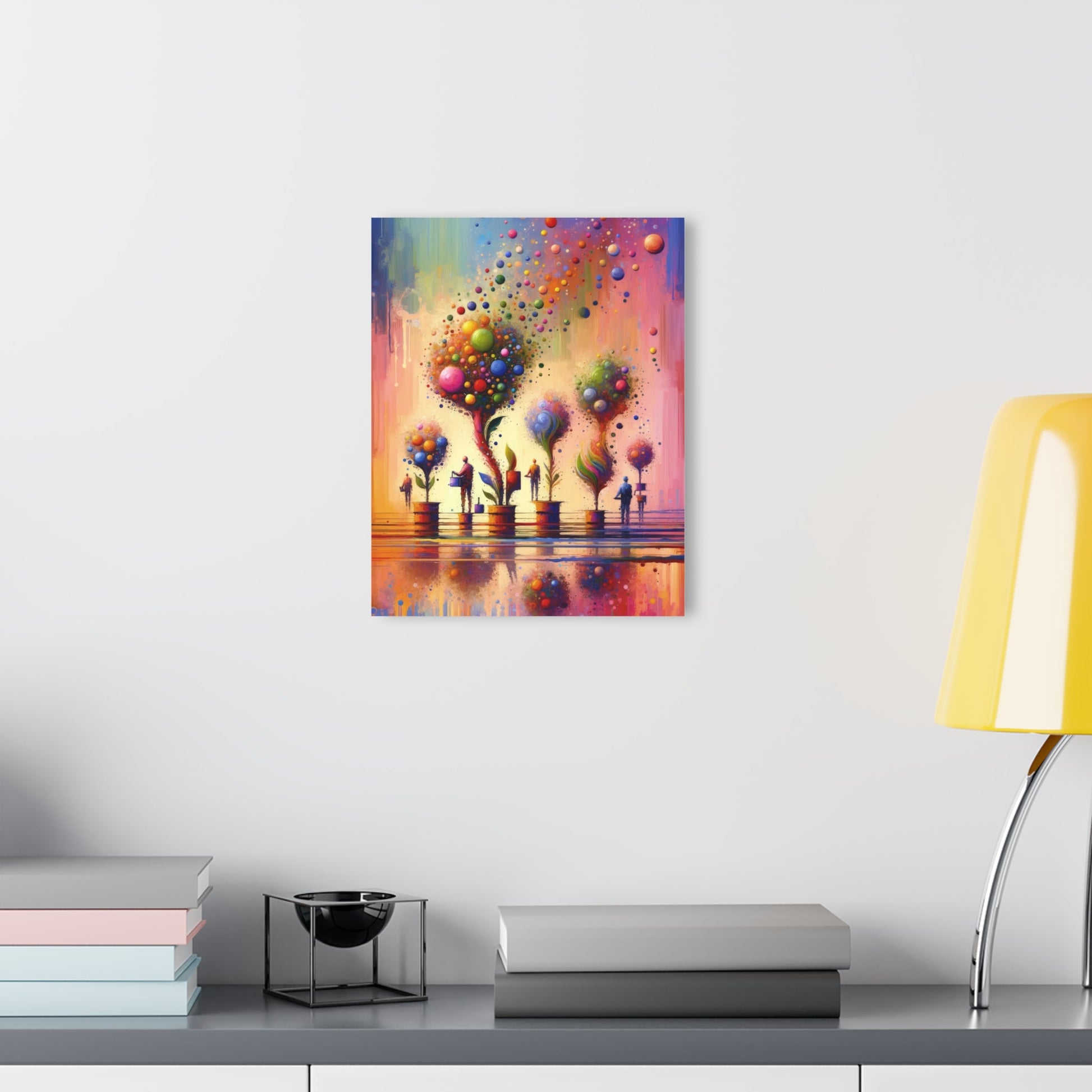 Vibrant Digital Arboriculture Acrylic Prints (French Cleat Hanging) - ATUH.ART