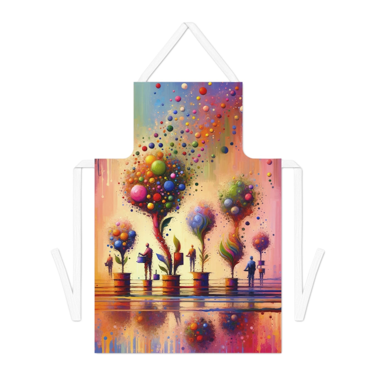Vibrant Digital Arboriculture Adult Apron (AOP) - ATUH.ART
