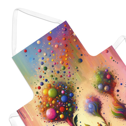 Vibrant Digital Arboriculture Adult Apron (AOP) - ATUH.ART