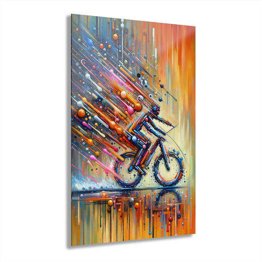 Vibrant Dynamic Sovereignty Acrylic Prints (French Cleat Hanging) - ATUH.ART