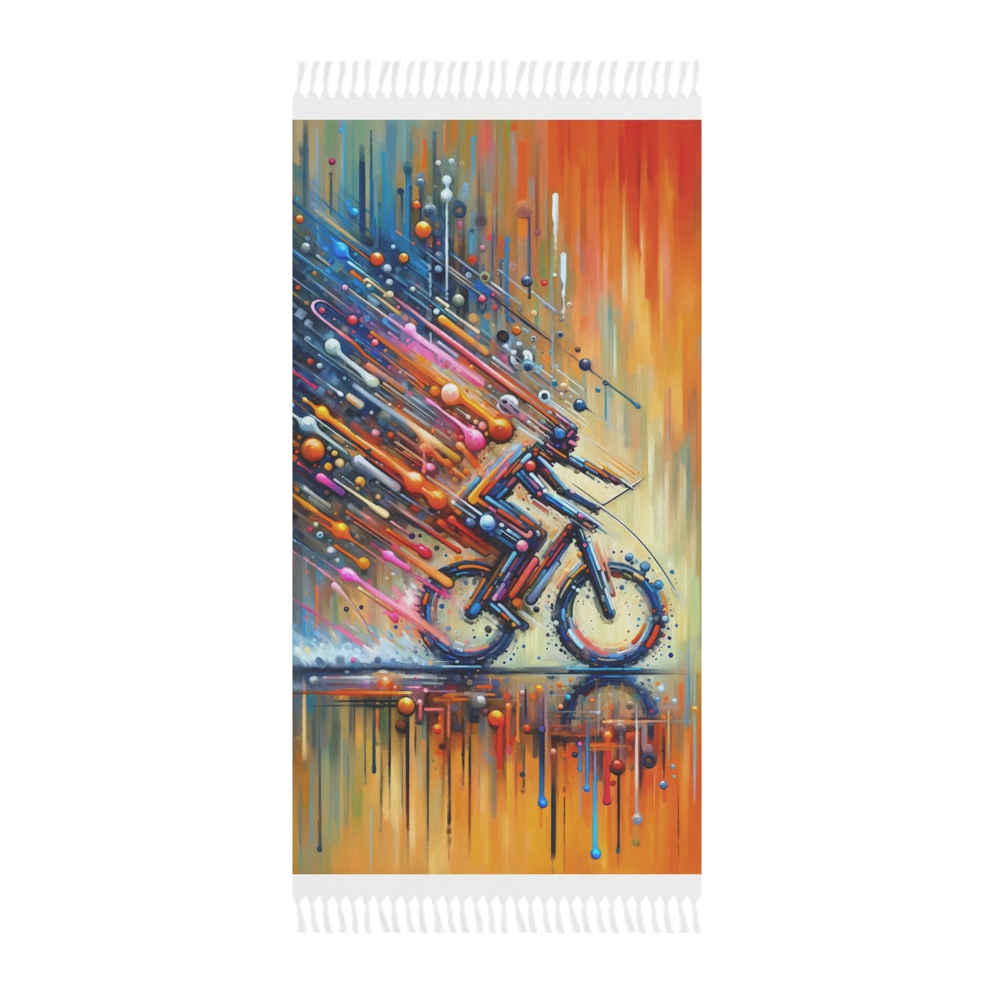 Vibrant Dynamic Sovereignty Boho Beach Cloth - ATUH.ART