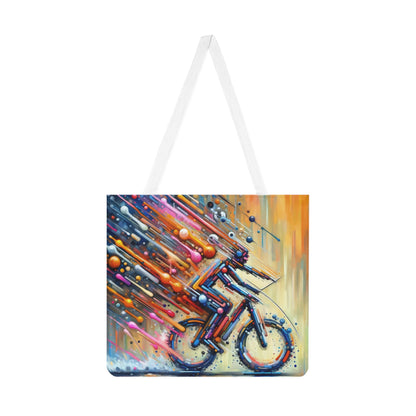 Vibrant Dynamic Sovereignty Shoulder Tote Bag (AOP) - ATUH.ART