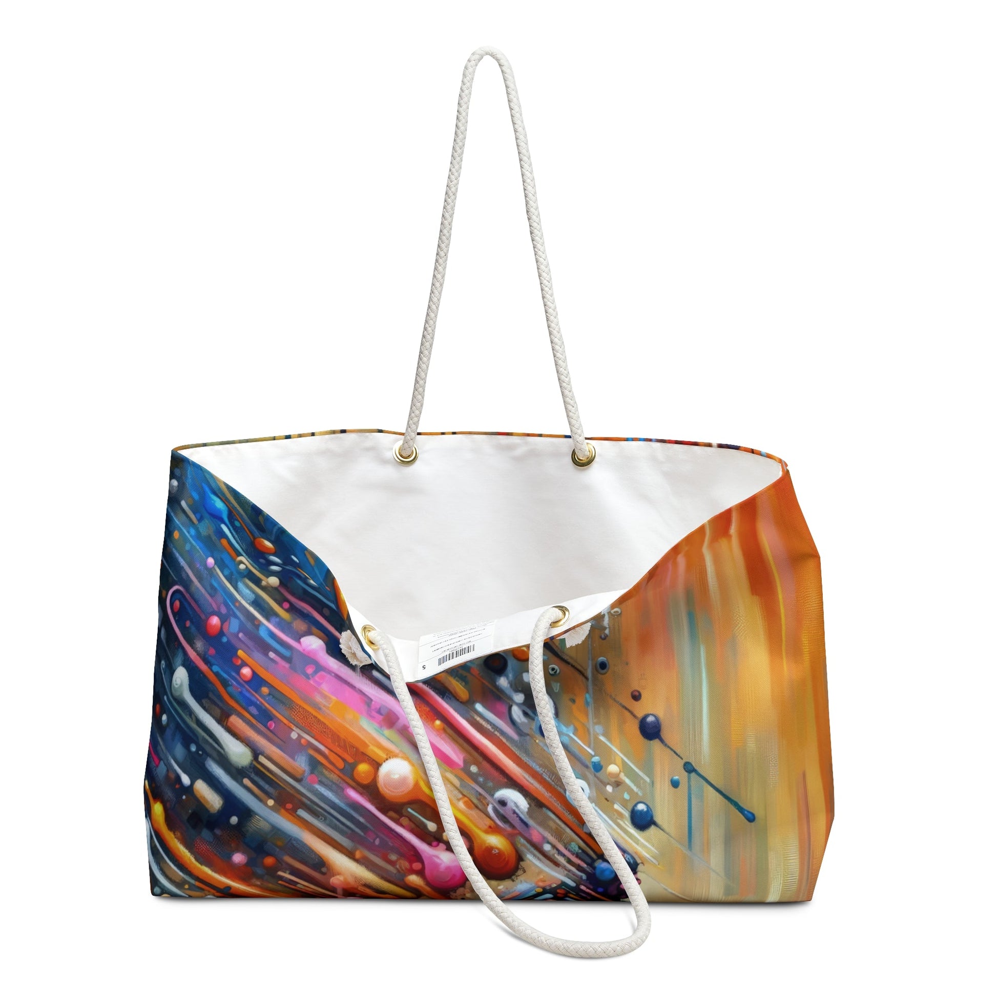 Vibrant Dynamic Sovereignty Weekender Bag - ATUH.ART