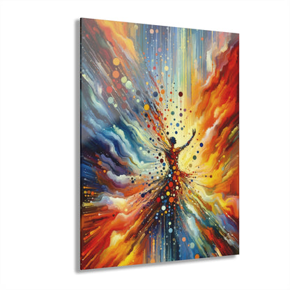 Vibrant Growth Symphony Acrylic Prints (French Cleat Hanging) - ATUH.ART