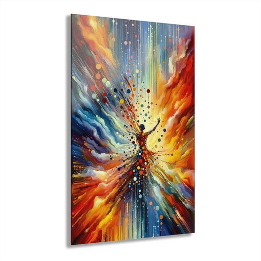 Vibrant Growth Symphony Acrylic Prints (French Cleat Hanging) - ATUH.ART