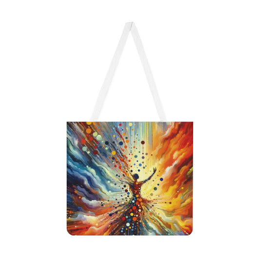 Vibrant Growth Symphony Shoulder Tote Bag (AOP) - ATUH.ART