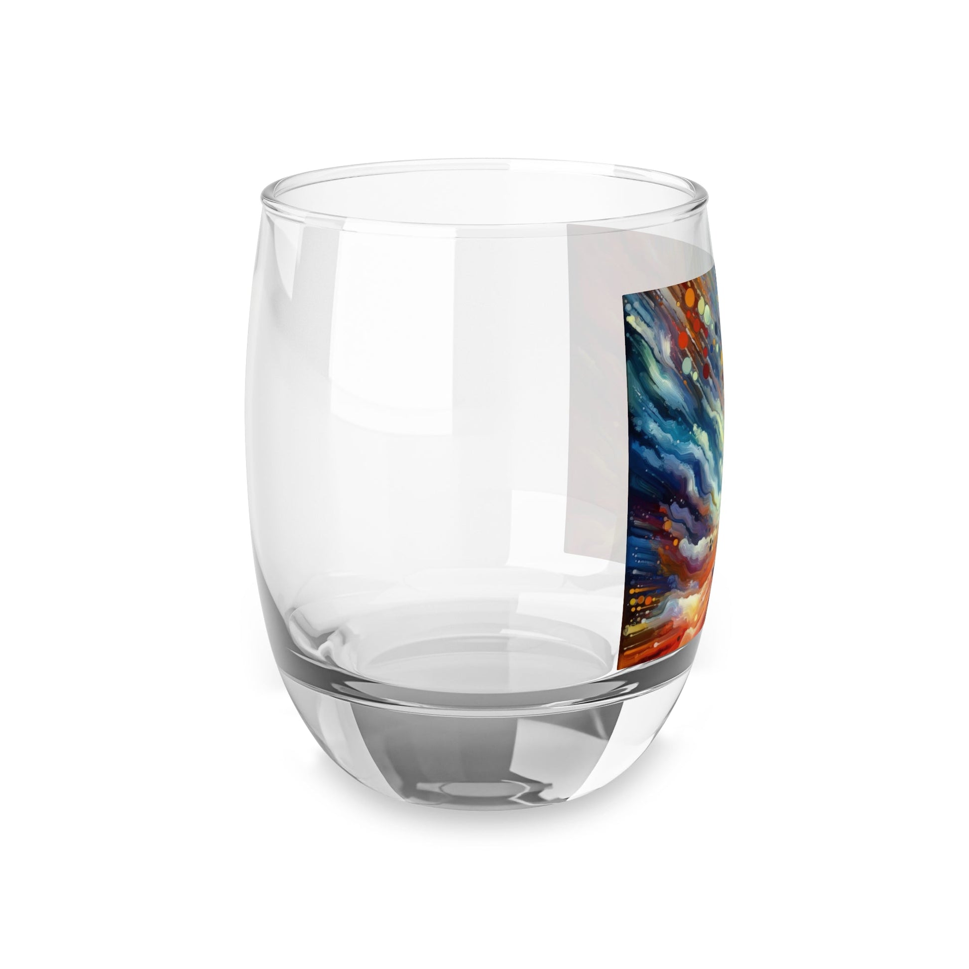 Vibrant Growth Symphony Whiskey Glass - ATUH.ART