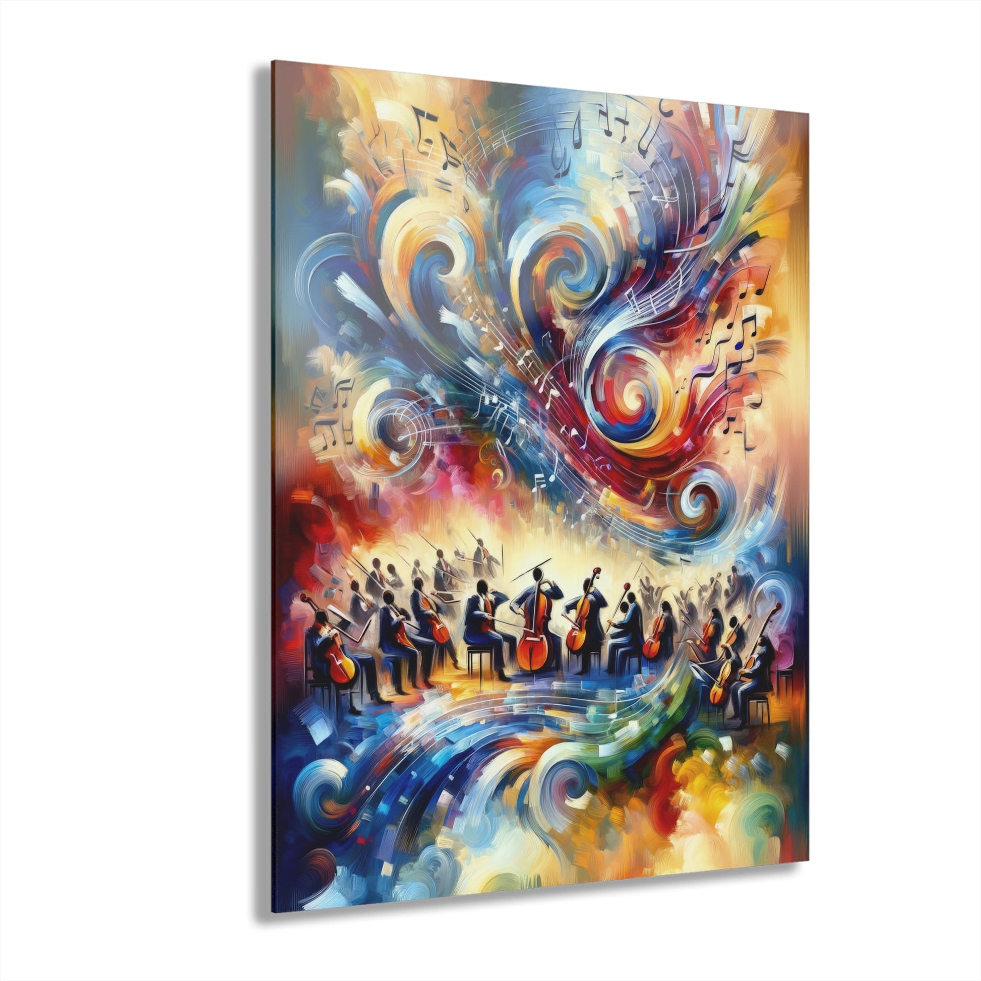 Vibrant Maestro Symphony Acrylic Prints (French Cleat Hanging) - ATUH.ART
