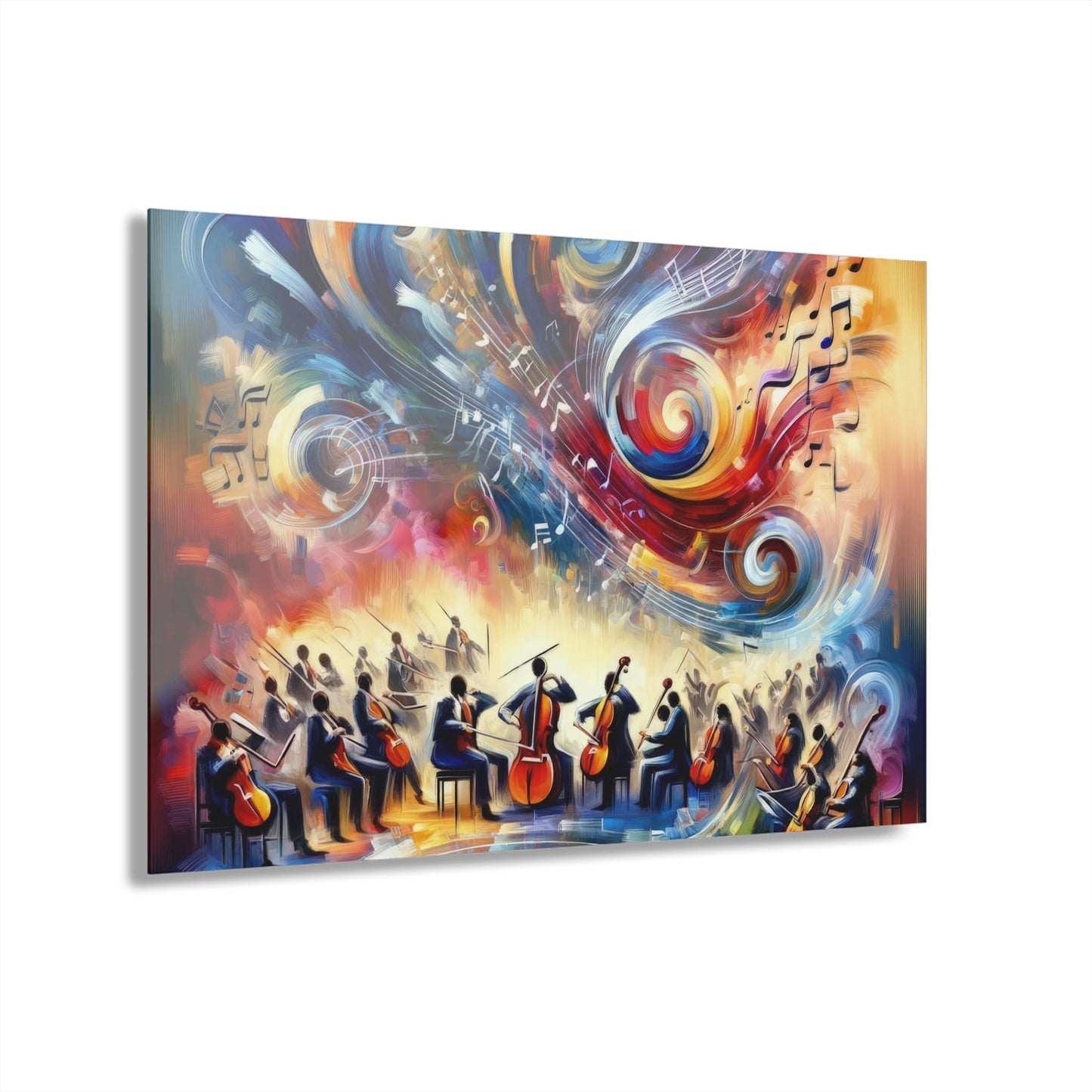 Vibrant Maestro Symphony Acrylic Prints (French Cleat Hanging) - ATUH.ART