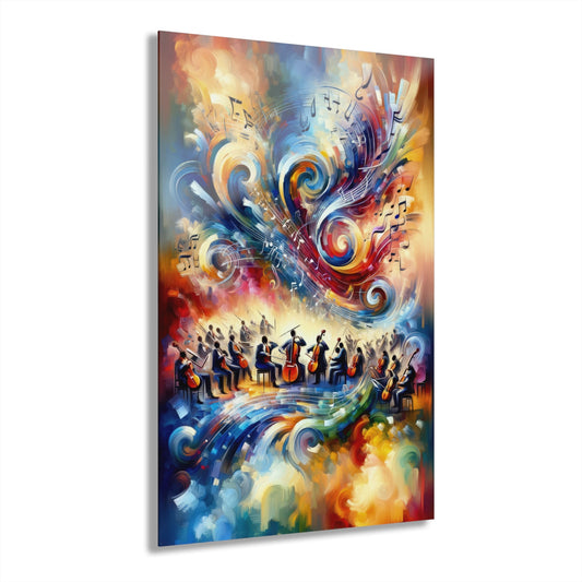 Vibrant Maestro Symphony Acrylic Prints (French Cleat Hanging) - ATUH.ART