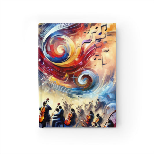 Vibrant Maestro Symphony Journal - Blank - ATUH.ART