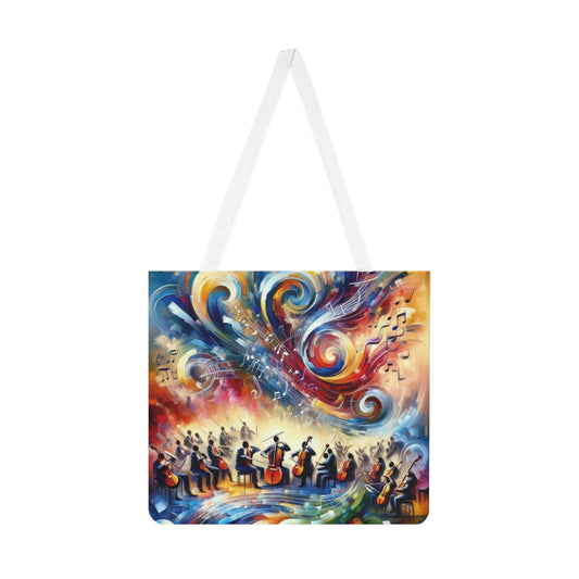 Vibrant Maestro Symphony Shoulder Tote Bag (AOP) - ATUH.ART