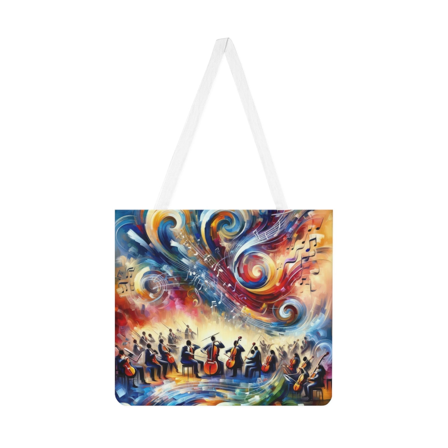 Vibrant Maestro Symphony Shoulder Tote Bag (AOP) - ATUH.ART