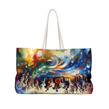 Vibrant Maestro Symphony Weekender Bag - ATUH.ART