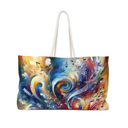 Vibrant Maestro Symphony Weekender Bag - ATUH.ART