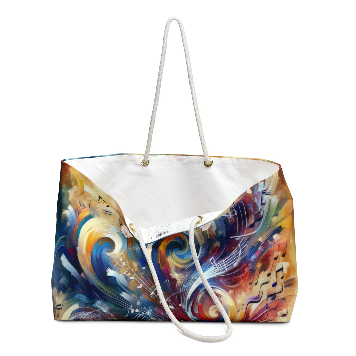 Vibrant Maestro Symphony Weekender Bag - ATUH.ART