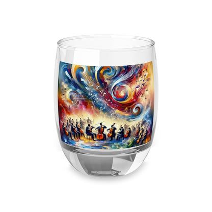 Vibrant Maestro Symphony Whiskey Glass - ATUH.ART