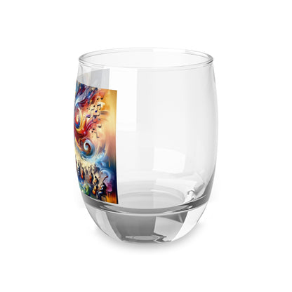 Vibrant Maestro Symphony Whiskey Glass - ATUH.ART